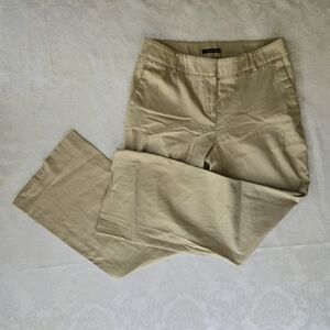 Jones New York Beige Tan Stretch Trousers Size 4